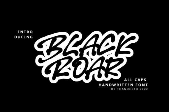 Black Roar: A Display Font That Brings Editorial Punch to Modern Layouts
