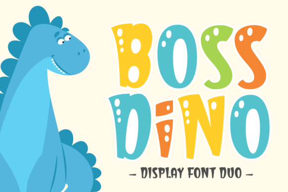 Boss Dino: The Playful Display Font for Engaging Editorial Design