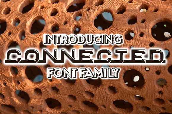Connected: The Modern Display Typeface for Bold Editorial Design