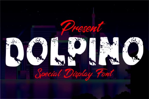 Dolpino: The Grunge Display Font for Scroll-Stopping Campaigns
