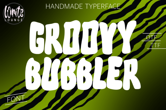 Groovy Bubbler: A Whimsical Display Typeface for Editorial Design