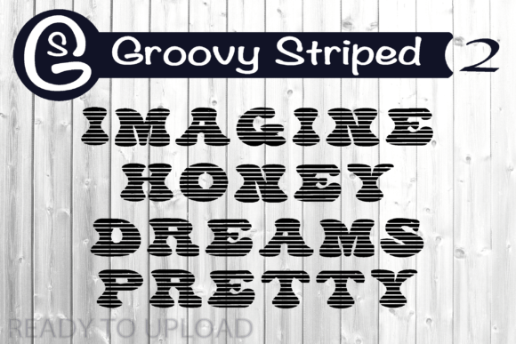 Groovy Striped: The Retro Display Font That Stops Scrolling