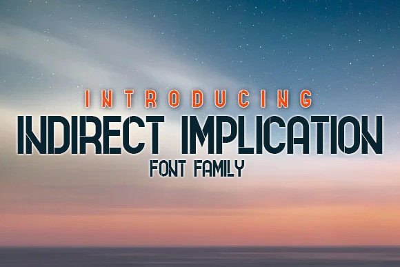 Indirect Implication: The Elegant Typeface That Elevates Your Brand