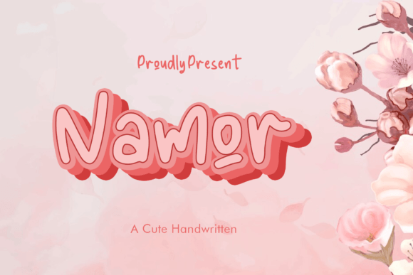 Namor: A Bold Display Font for Handmade Labels and Creative Projects