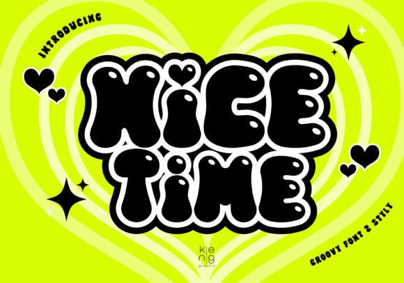 Nice Time: The Bold Display Typeface That Elevates Small Business Branding