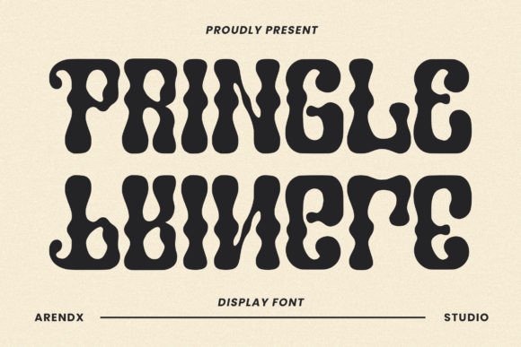 Pringle: A Quirky Display Typeface for Bold Web Design