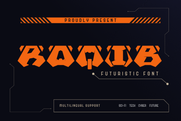Raqib: The Sci-Fi Display Font for Scroll-Stopping Campaigns