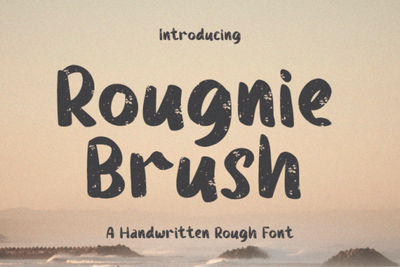 Rougnie Brush: The Bold Typeface That Elevates Campaign Headlines