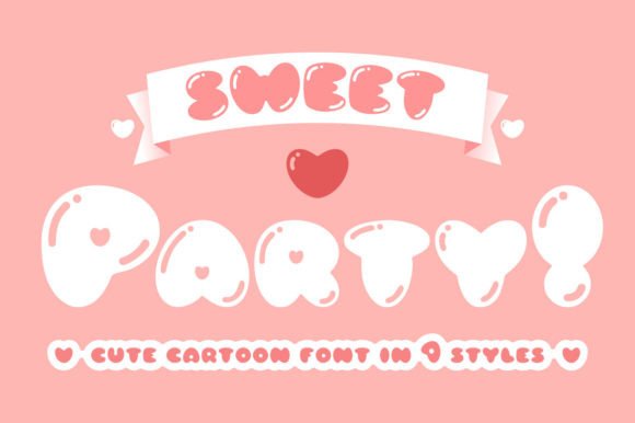 Sweet Party: The Playful Display Typeface for Bold Web Design